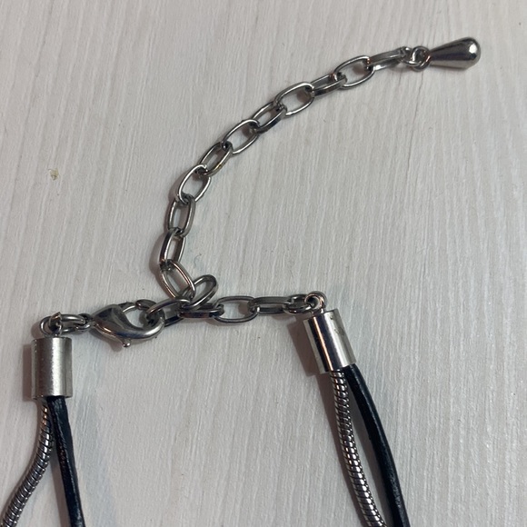 Turquoise Heart Statement Necklace - Picture 5 of 5